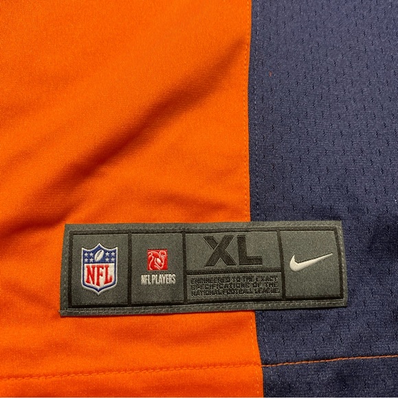 Denver Broncos Nike Courtland Sutton Orange Men's Size XL Jersey Authentic New - Picture 3 of 10